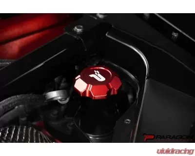 Paragon Performance Oil Cap Chevrolet C8 Corvette 2020-2024 - PP-P0010A-A-BLK-EN